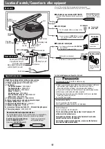 Preview for 4 page of Panasonic SL-CT510 Operating Instructions Manual