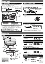 Preview for 5 page of Panasonic SL-CT510 Operating Instructions Manual