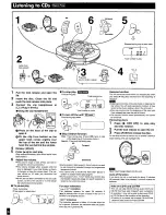 Preview for 3 page of Panasonic SL-SW660V Operating Instructions Manual