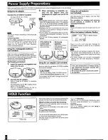 Preview for 2 page of Panasonic SL-SX277J Operating Instructions Manual