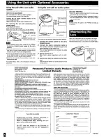 Preview for 5 page of Panasonic SL-SX287J Operating Instructions Manual