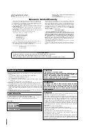 Preview for 5 page of Panasonic SL-SX293 Operating Instructions Manual