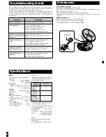 Preview for 9 page of Panasonic SLCT580 - PORT. CD PLAYER Operating Instructions Manual