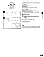 Preview for 15 page of Panasonic SLMC3 - COMPACT DISC CHANGER Operating Manual