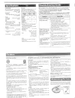 Preview for 8 page of Panasonic SLMP35 - PORT. CD PLAYER Operation Instructions Manual