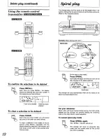 Preview for 12 page of Panasonic SLPD888 - COMPACT DISC CHANGER Operating Manual