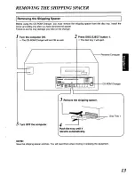 Preview for 13 page of Panasonic SQ-TC510N Operating Instructions Manual