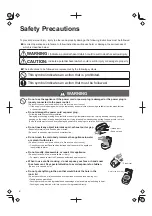 Preview for 2 page of Panasonic SR-AFM181 Operating Instructions Manual