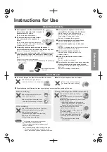 Preview for 5 page of Panasonic SR-AFM181 Operating Instructions Manual