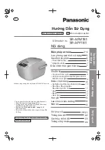 Preview for 25 page of Panasonic SR-AFM181 Operating Instructions Manual