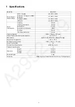 Preview for 3 page of Panasonic SR-JP185WVA-US Service Manual