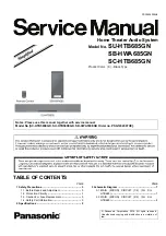 Panasonic SU-HTB685GN Service Manual preview