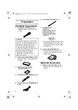 Preview for 8 page of Panasonic SV-AV20 Operating Instructions Manual