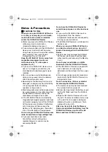 Preview for 46 page of Panasonic SV-AV20A Operating Instructions Manual