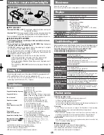 Preview for 2 page of Panasonic SV-MP35 Operating Instructions Manual