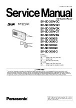 Preview for 1 page of Panasonic SV-SD300EB Service Manual