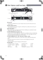 Preview for 10 page of Panasonic Switch-M24eG PN28240K-TH Installation Manual