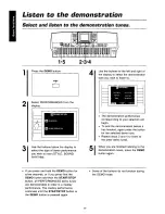 Preview for 14 page of Panasonic SXKN1400 - ELECTRONIC KEYBOARD Owner'S Manual