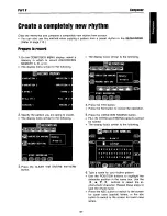 Preview for 107 page of Panasonic SXKN1400 - ELECTRONIC KEYBOARD Owner'S Manual