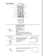 Preview for 5 page of Panasonic TC-20S10M3 Operating	 Instruction