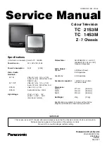 Panasonic TC-21S3M Service Manual preview