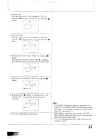 Preview for 23 page of Panasonic TC-25GV10 Series Operating Instructions Manual