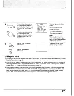 Preview for 27 page of Panasonic TC-29GF80 Series Operating Instructions Manual