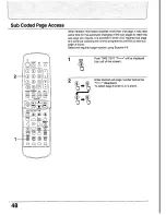 Preview for 48 page of Panasonic TC-29GF80 Series Operating Instructions Manual