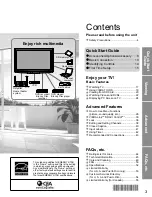 Preview for 3 page of Panasonic TC-32LX14 - 31.5" LCD TV Operating Instructions Manual