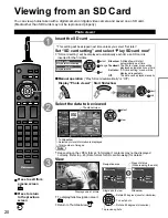 Preview for 20 page of Panasonic TC-32LX14 - 31.5" LCD TV Operating Instructions Manual