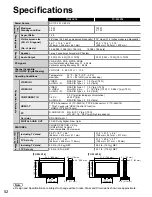 Preview for 52 page of Panasonic TC-32LX14 - 31.5" LCD TV Operating Instructions Manual