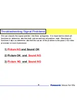 Preview for 49 page of Panasonic TC-32LX85 Operating Manual (English Technical Manual