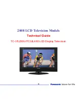 Preview for 63 page of Panasonic TC-32LX85 Operating Manual (English Technical Manual