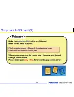 Preview for 111 page of Panasonic TC-32LX85 Operating Manual (English Technical Manual