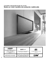 Preview for 2 page of Panasonic TC-42PX14 - 42" Plasma Panel Manual De Instrucciones