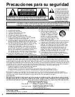 Preview for 4 page of Panasonic TC-42PX14 - 42" Plasma Panel Manual De Instrucciones