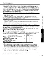 Preview for 35 page of Panasonic TC-42PX14 - 42" Plasma Panel Manual De Instrucciones