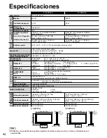 Preview for 54 page of Panasonic TC-42PX14 - 42" Plasma Panel Manual De Instrucciones