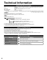 Preview for 48 page of Panasonic TC-42PX14 - 42" Plasma Panel Operating Instructions Manual