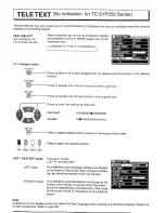 Preview for 38 page of Panasonic TC-51P250 Series Operating Instructions Manual