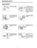 Preview for 2 page of Panasonic TC-51PM10Z Operating Instructions Manual