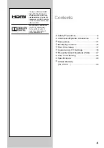 Preview for 3 page of Panasonic TC-55CX400U Owner'S Manual