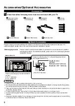 Preview for 8 page of Panasonic TC-55CX400U Owner'S Manual