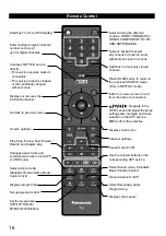 Preview for 16 page of Panasonic TC-55CX400U Owner'S Manual