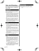 Preview for 24 page of Panasonic TC-55EZ950C Owner'S Manual