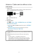 Preview for 17 page of Panasonic TC-65AX800U Ehelp