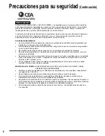 Preview for 6 page of Panasonic TC-L32X1 - 31.5" LCD TV Instrucciones De Operación