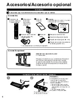 Preview for 8 page of Panasonic TC-L32X1 - 31.5" LCD TV Instrucciones De Operación