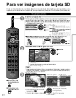 Preview for 20 page of Panasonic TC-L32X1 - 31.5" LCD TV Instrucciones De Operación