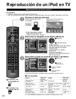 Preview for 26 page of Panasonic TC-L32X1 - 31.5" LCD TV Instrucciones De Operación